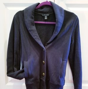 Hilfiger Navy Sweatshirt Cardigan